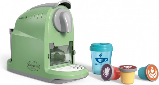Grüne Kaffeemaschine