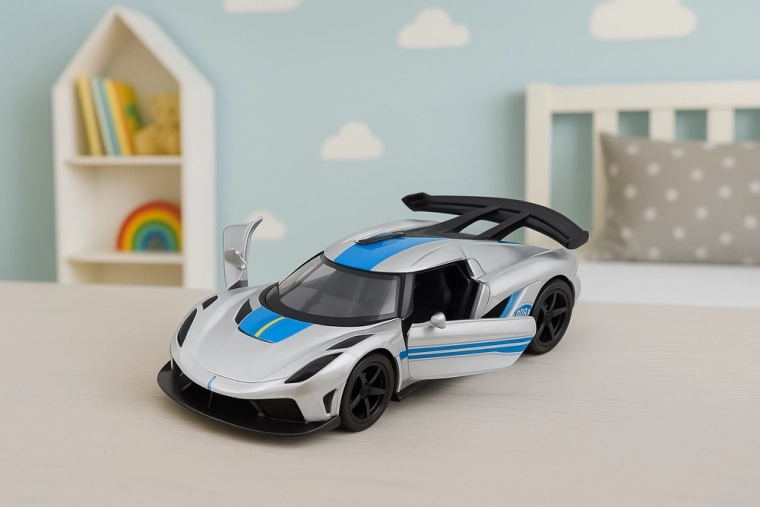 Robuste Metallkarosserie