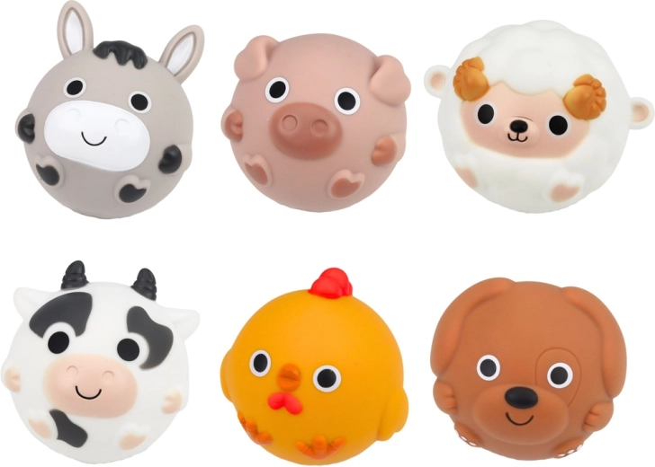 Weiche, quetschbare Tierchen für kleine Kinderhände