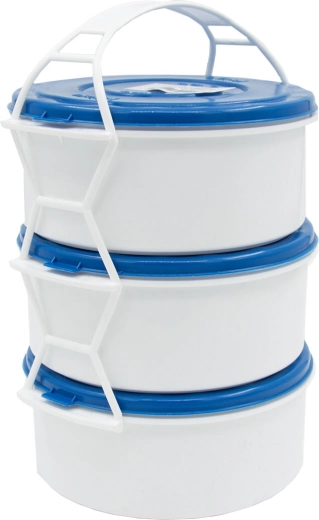 Farbige Deckel im attraktiven Mix