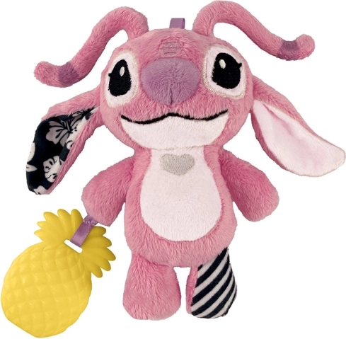Plüsch-Rassel mit Halterung Stitch Angel