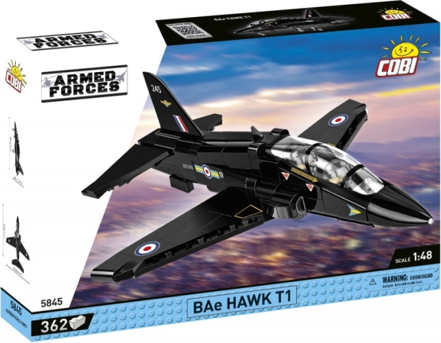 Modellflugzeug COBI Streitkräfte BAe Hawk T1
