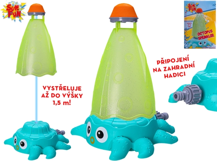 Gartensprinkler in Krakenform Sun Fun