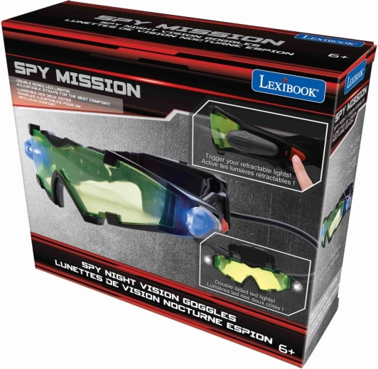 Lexibook Kinder-Nachtsichtbrille mit LED-Lichtern