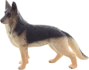 Plastik-Hund Schäferhund 9 cm