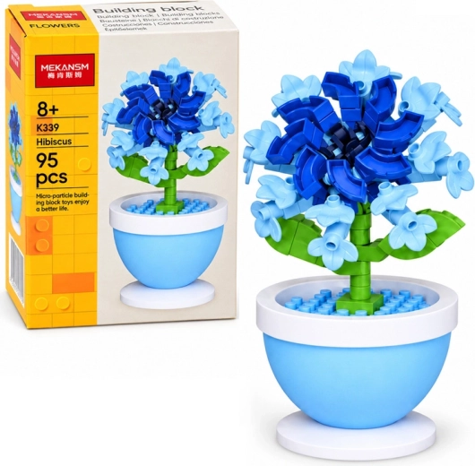 Bausatz Mini-Blume im Blumentopf Hibiskus – 1 Stück