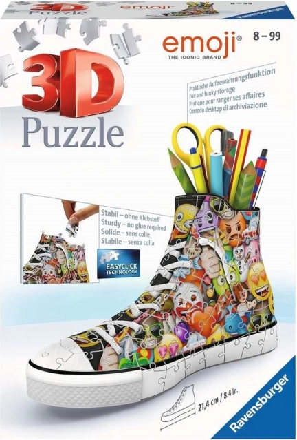 Ravensburger 3D-Puzzle Sneaker Emoji 108 Teile