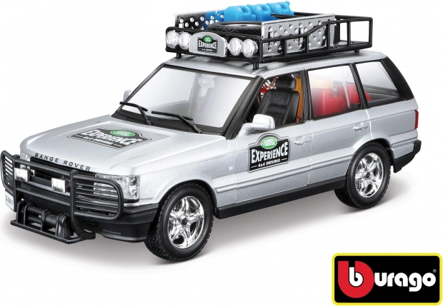 Metallmodellauto 1:24 RANGE ROVER, silber