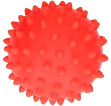 Sensorischer Massageball für die Hand, rot