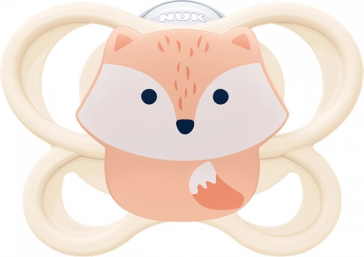 NUK Schnuller Perfect Match Air Fox 0–6 M, Silikon
