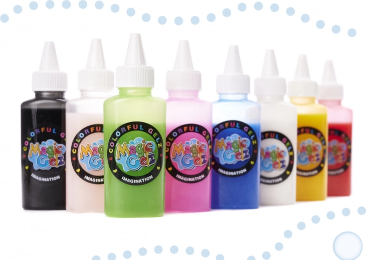 8 Farbgele für lebendige 3D-Kreationen