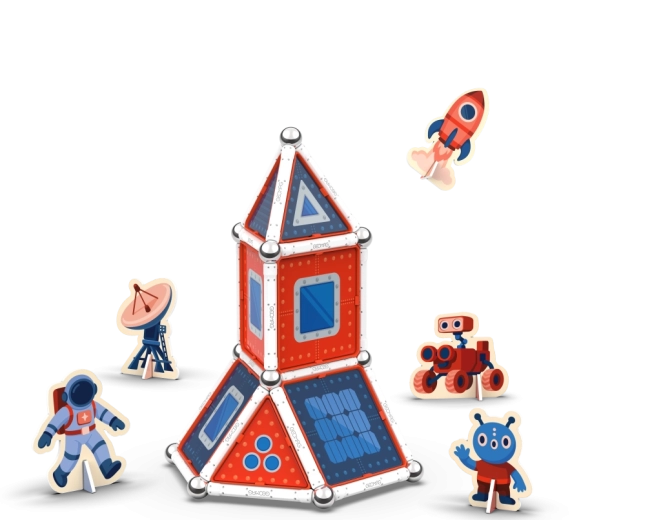 Magnetische Verbindungen für stabile 3D-Modelle