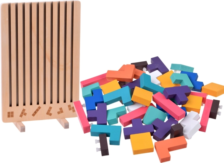 Stabiles Holzbrett mit Rillen