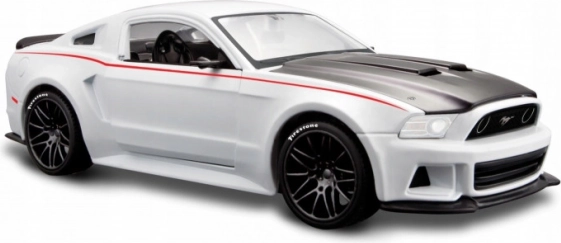 Verbundmodell Ford Mustang Street Racer 1:24 weiß