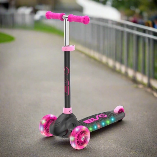 LED-Räder und beleuchtetes Chassis