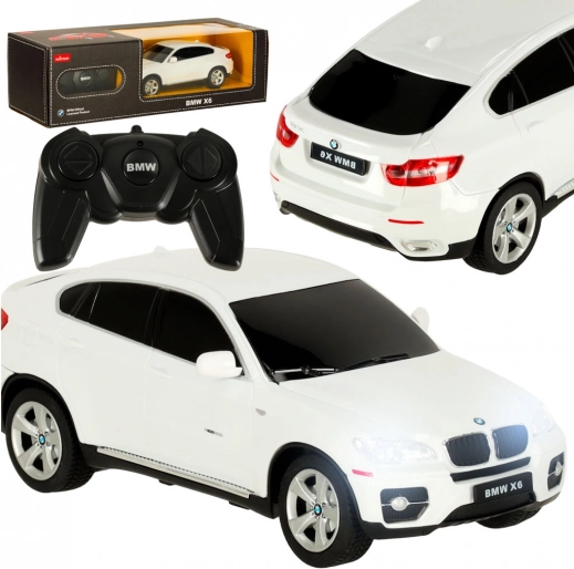 Ferngesteuertes Auto BMW X6 1:24 weiß