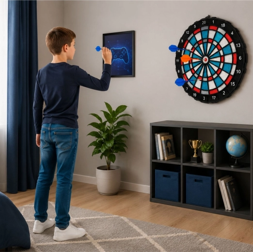 Set mit 6 Darts + Ersatzspitzen