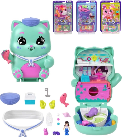 Mattel Polly Pocket Mini-Pocket für die Tasche mit Überraschung (verschiedene Arten) - 1 Stück