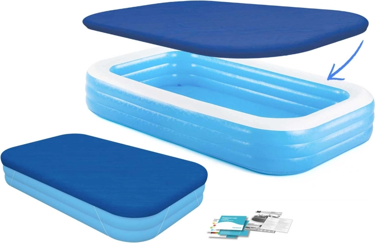 Abdeckplane für sauberes und wärmeres Wasser