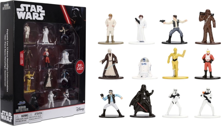 Star Wars Nano Metalfigs Serie 1 – 12 Stück