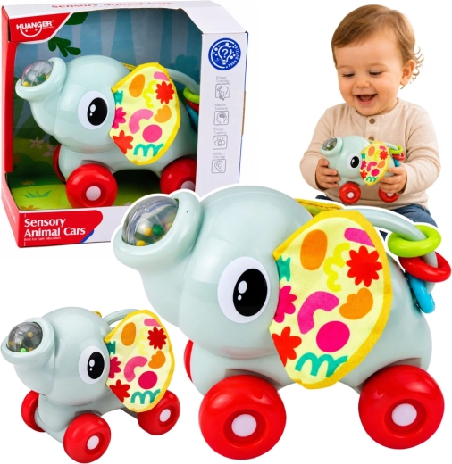 Sensorisches Elefanten-Auto für Kleinkinder