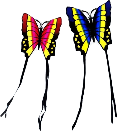 SPORTO Flugdrachen Schmetterling 88 × 78 cm