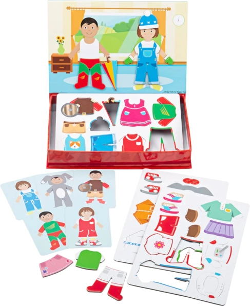 Bigjigs Toys magnetisches Anziehpuzzle Kleider