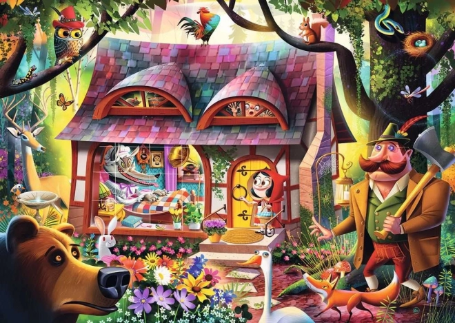 Puzzle Rotkäppchen 1000 Teile