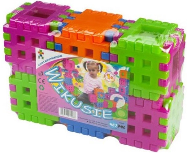 Wikusie-Bausteine – 36 aufblasbare Klötze