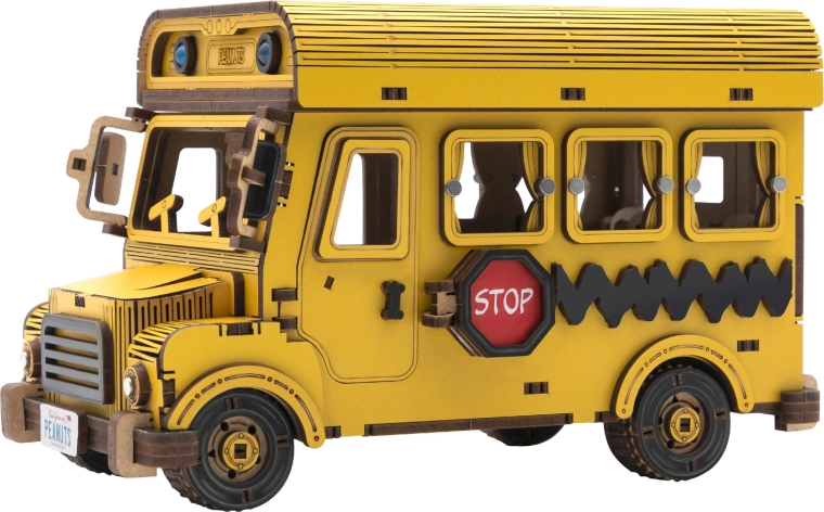 Authentischer PEANUTS-Schulbus