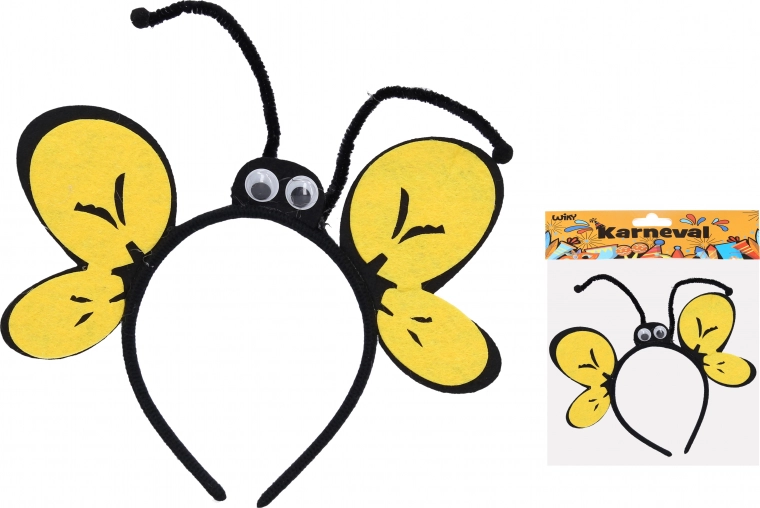 Karneval Stirnband Biene