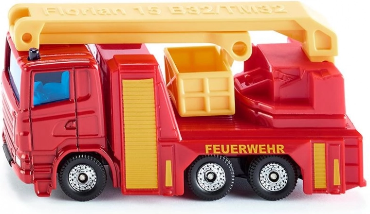 Siku Super Feuerwehrfahrzeug mit ausziehbarer Plattform