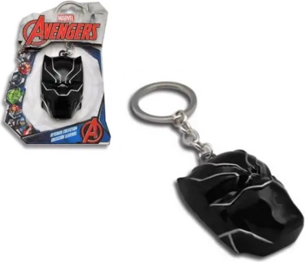 Avengers Metall-Schlüsselanhänger Black Panther