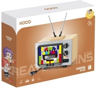 Bausatz KOCO Retro-Fernseher (2280 Teile)