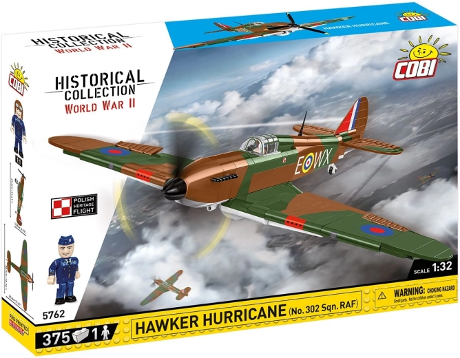 Bausatz Cobi Hawker Hurricane No. 302 Sqn. RAF 1:32 (375 Teile)