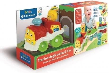 Interaktiver Tierzug CLEMENTONI (Tschechisch sprechend)