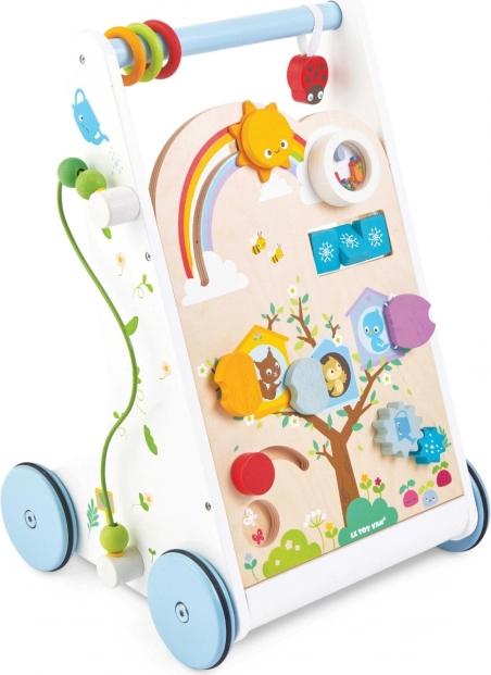 Le Toy Van Holzlauflernhilfe mit Aktivitäten für Kleinkinder