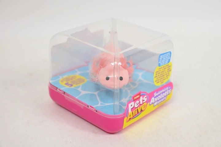ZURU Pets Alive schwimmender Axolotl fürs Wasser – rosa