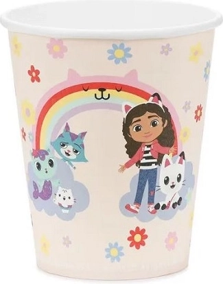 Pappbecher Gabys Puppenhaus (Motivmix) 250 ml