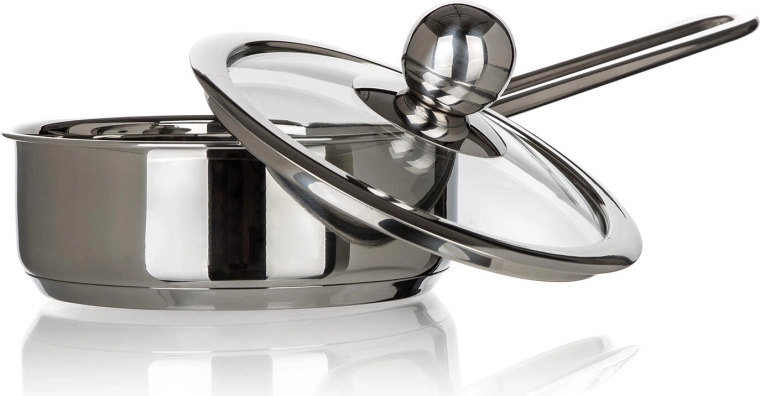 Glasdeckel für einfache Kontrolle