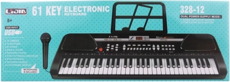 Elektronisches Klavier mit 61 Tasten und Mikrofon