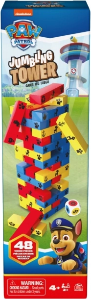 Paw Patrol Wackelturm – hölzernes Balancerspiel für Kinder