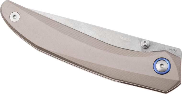 Leichter Aluminiumgriff im Gunmetal-Farbton