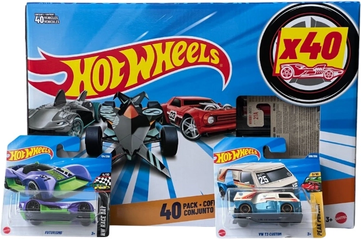 Hot Wheels Set mit 40 Autos