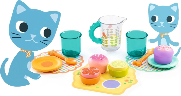 Bunte Teeparty für die Kleinsten