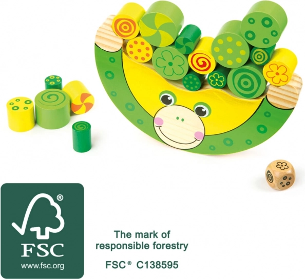 Holz-Balancespiel Frosch small foot