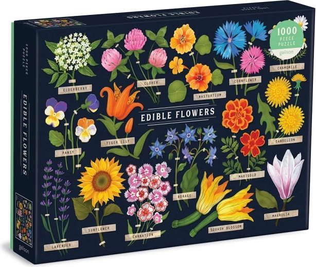 Galison Puzzle Essbare Blüten 1000 Teile