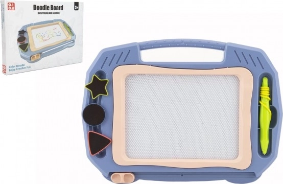 Magnetische Zeichentafel Blau für Kinder