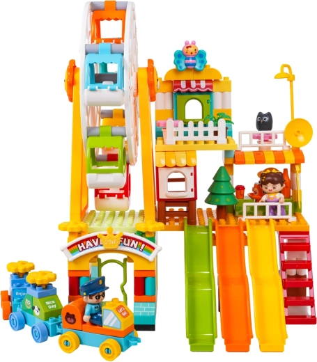 Zug mit Figuren für Rollenspiel