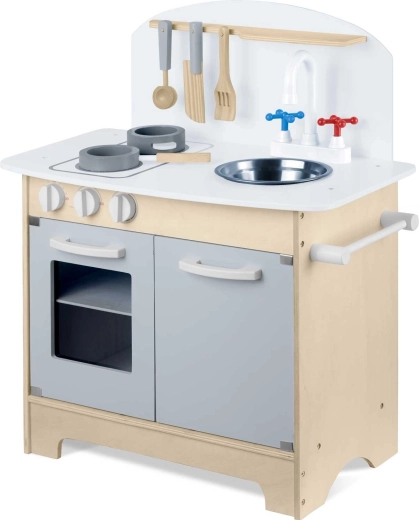 Realistisches Kochen mit Herd und Backofen